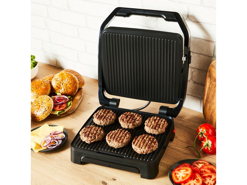 Tefal Kontaktgrill Inicio Classic GC2718 2000 W Paninitoaster und Grill für verschiedene und einfache Gerichte