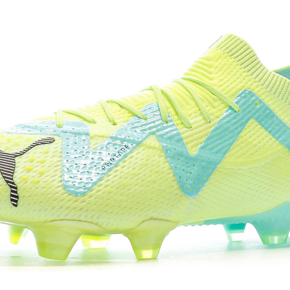 Puma Chaussures de Football Bleu/Jaune Fluo Homme Puma Future Ultimate