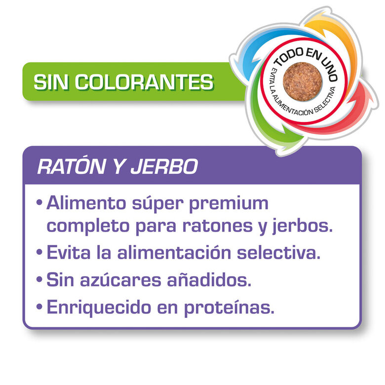 Alimento Beaphar Care+ para gerbos e ratos