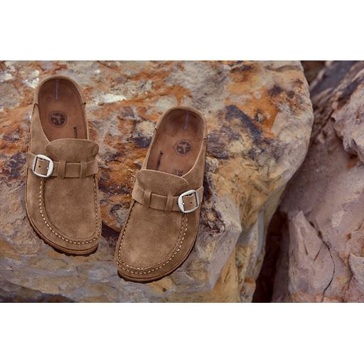 Birkenstock Buckley Sko, Gray Taupe, 41