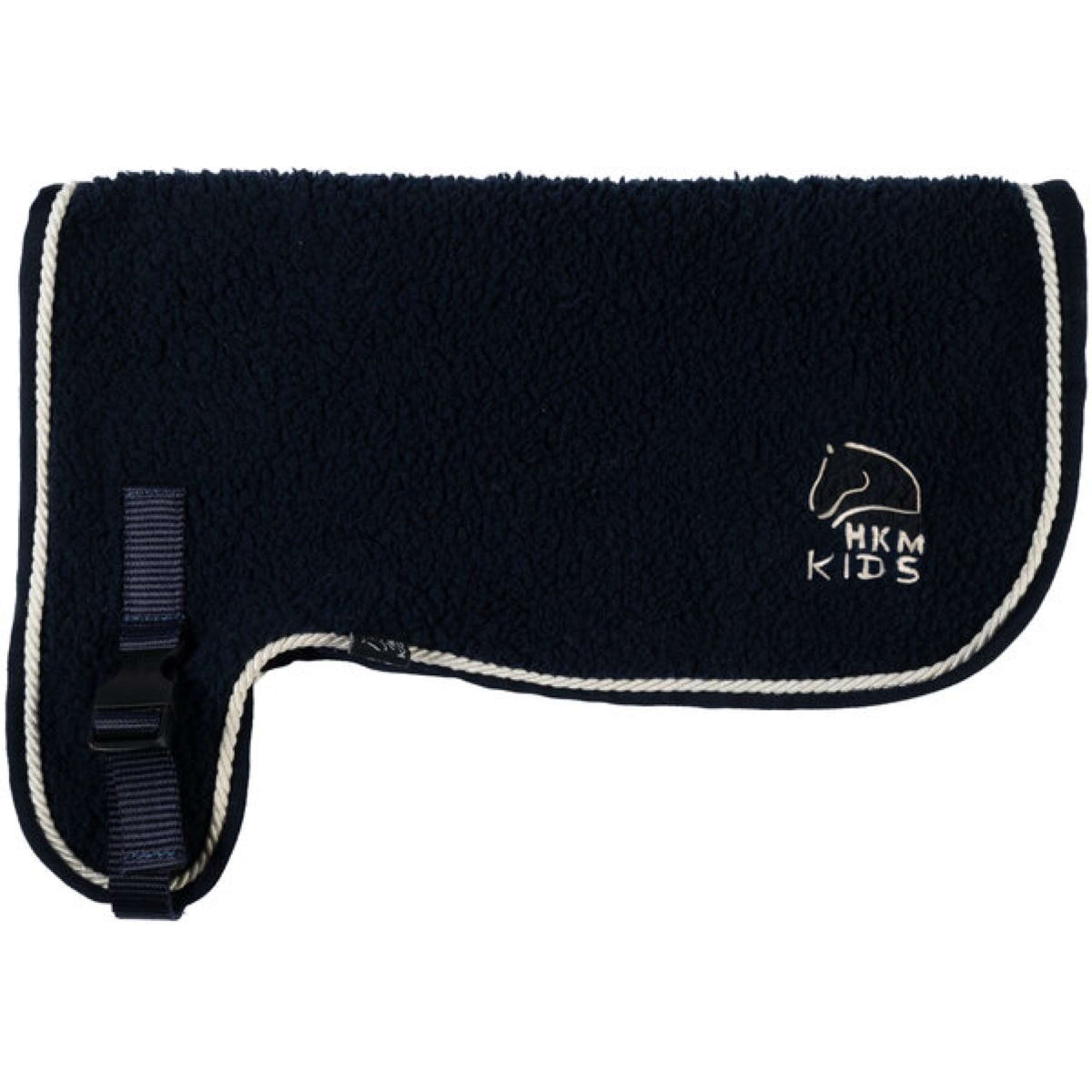 HKM Deken Hobby Horsing Teddy Donkerblauw