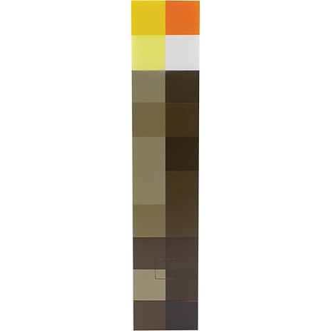 Minecraft Torch lampe - brun