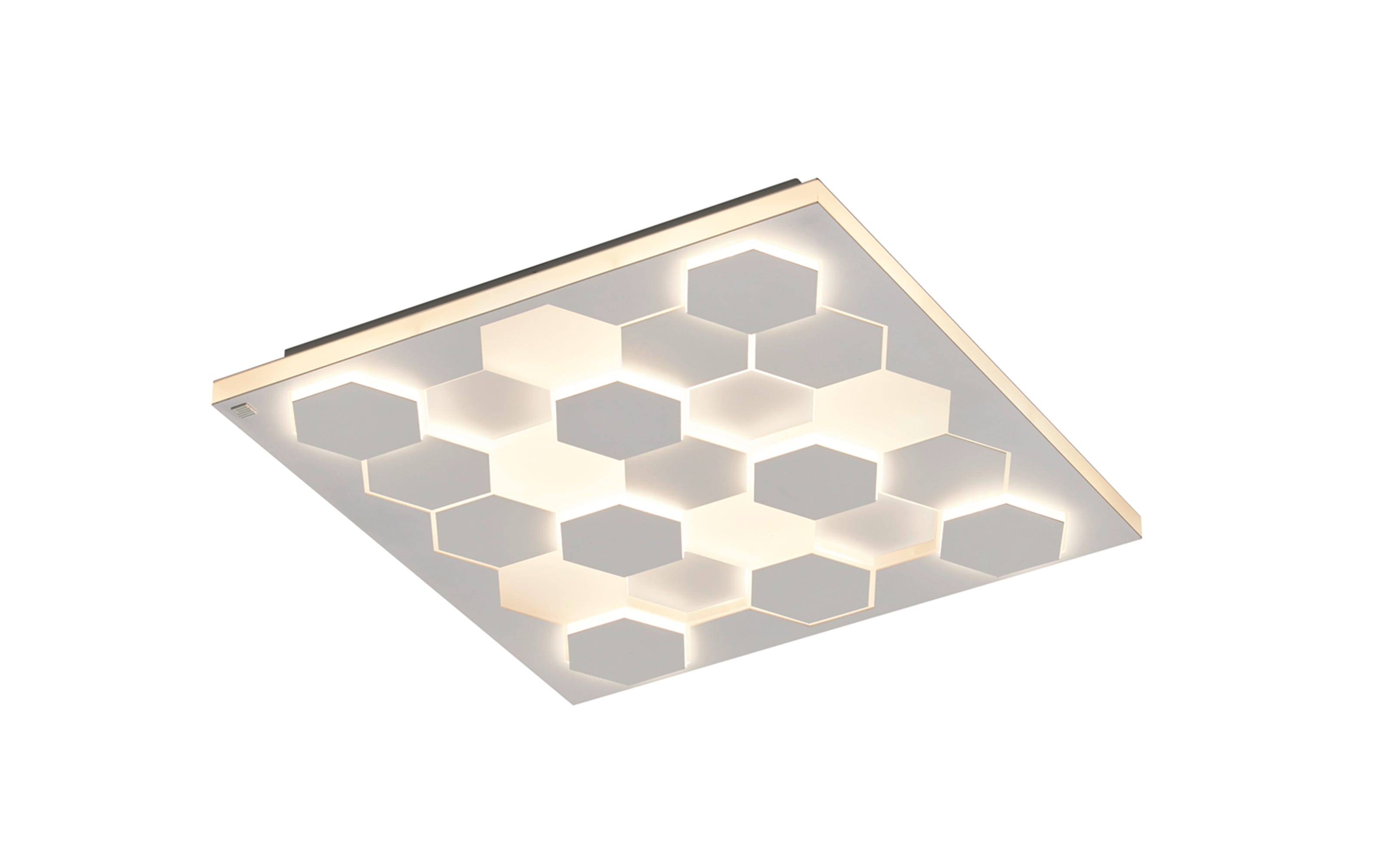 LED-Wandleuchte Cinque Cifavo, weiß, inkl. Dimmfunktion