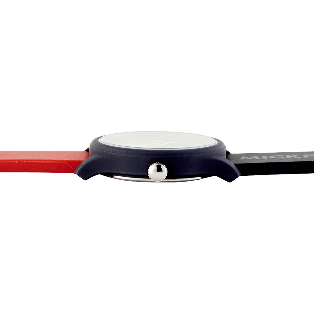 Montre  Noir Et Rouge