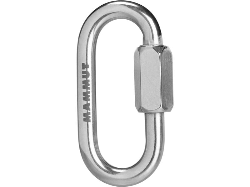 MAMMUT Karabiner Maillon Schraubglied aus Edelstahl