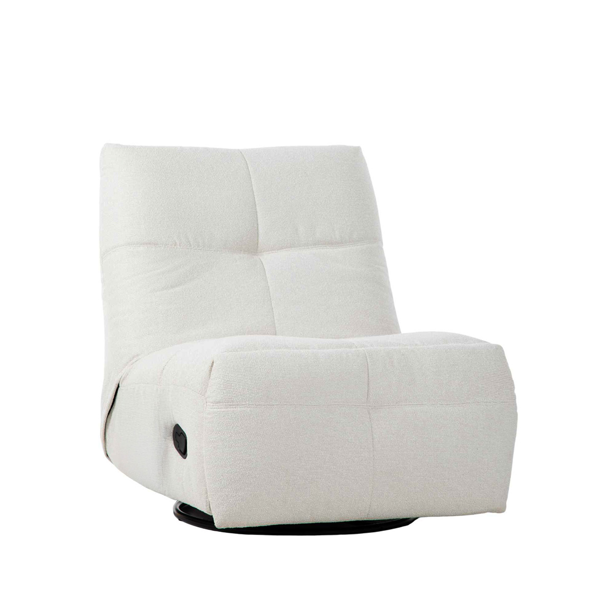 Fauteuil relax Crazy ivoor