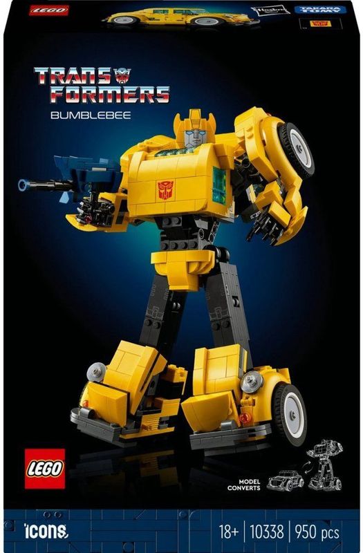 Lego - Icons 10338 - Transformers Bumblebee - Bouwstenen