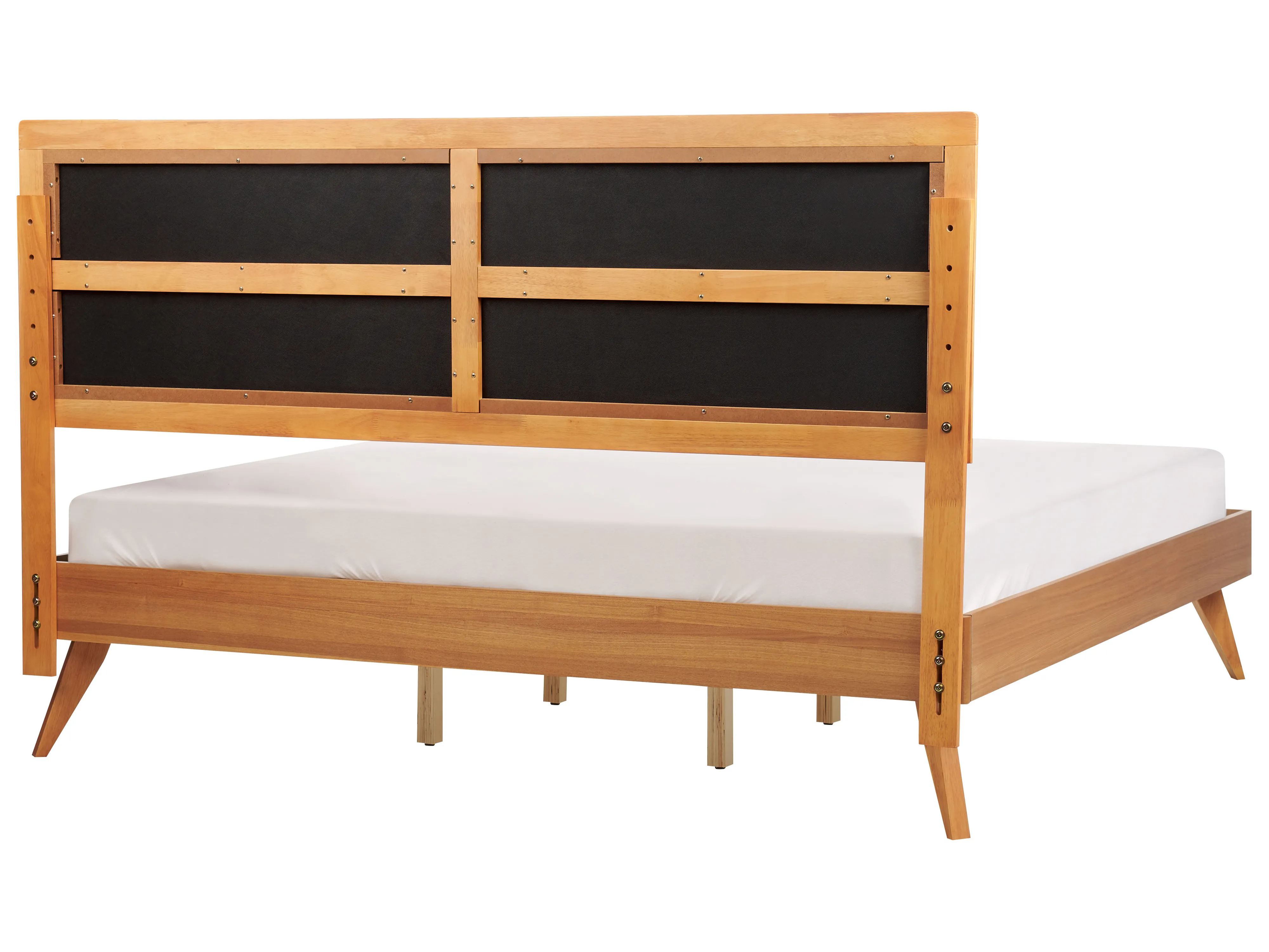 Bed POISSY 180 x 200 cm Natuurlijk essenhout