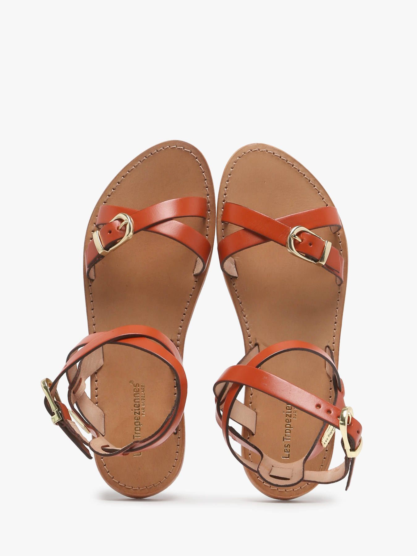 Sandales Hepana en cuir LES TROPEZIENNES