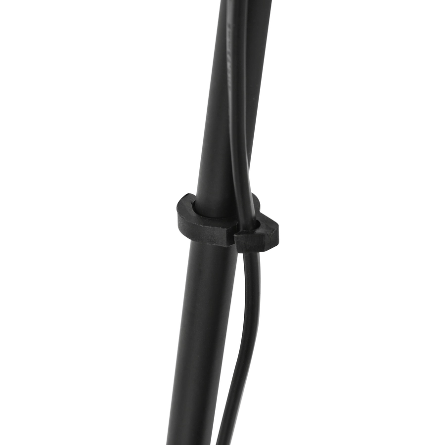 HOMCOM Tripod-Stehlampe schwarz