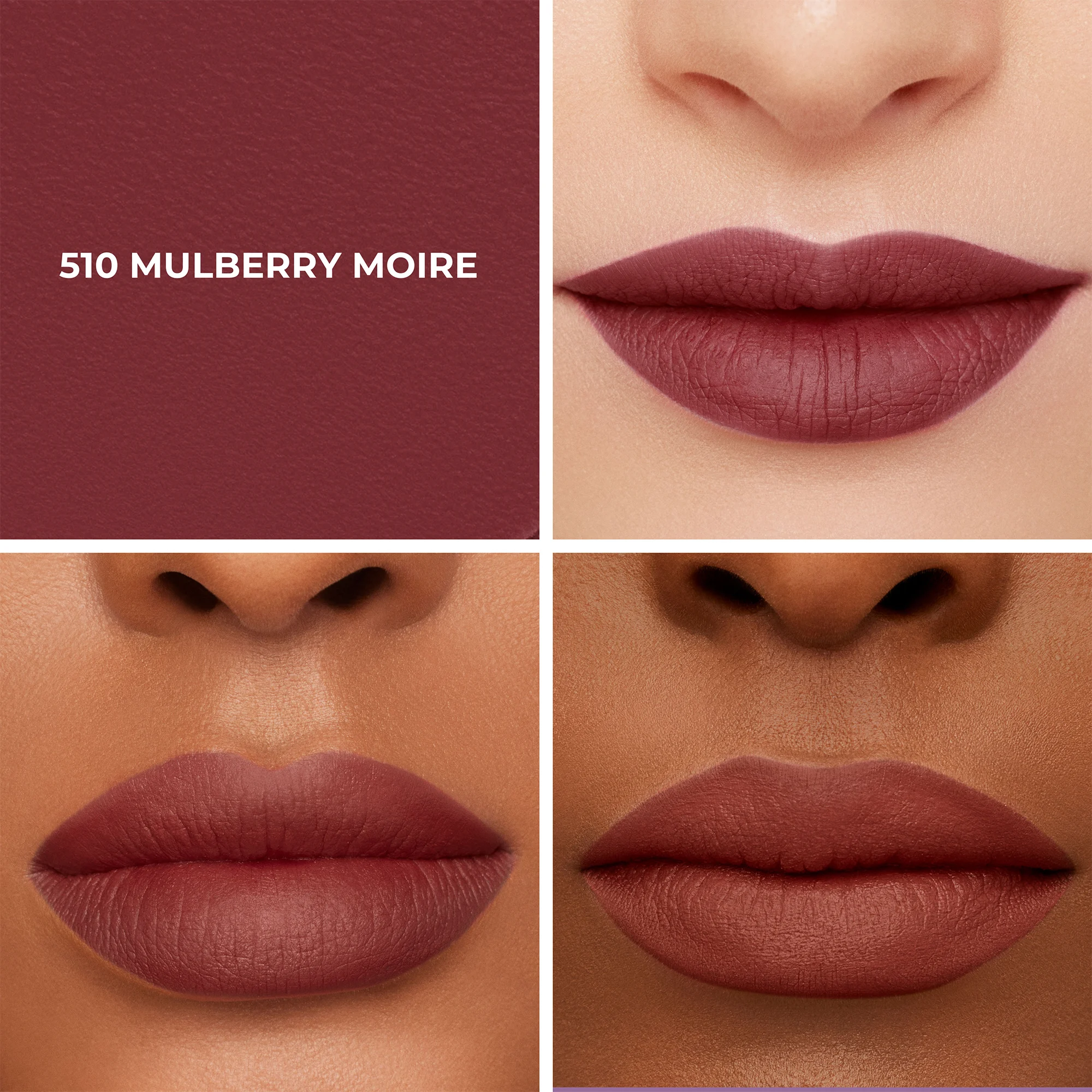 CAVIAR SMOOTHING MATTE LIPSTICK |- 510 Mulberry Moire