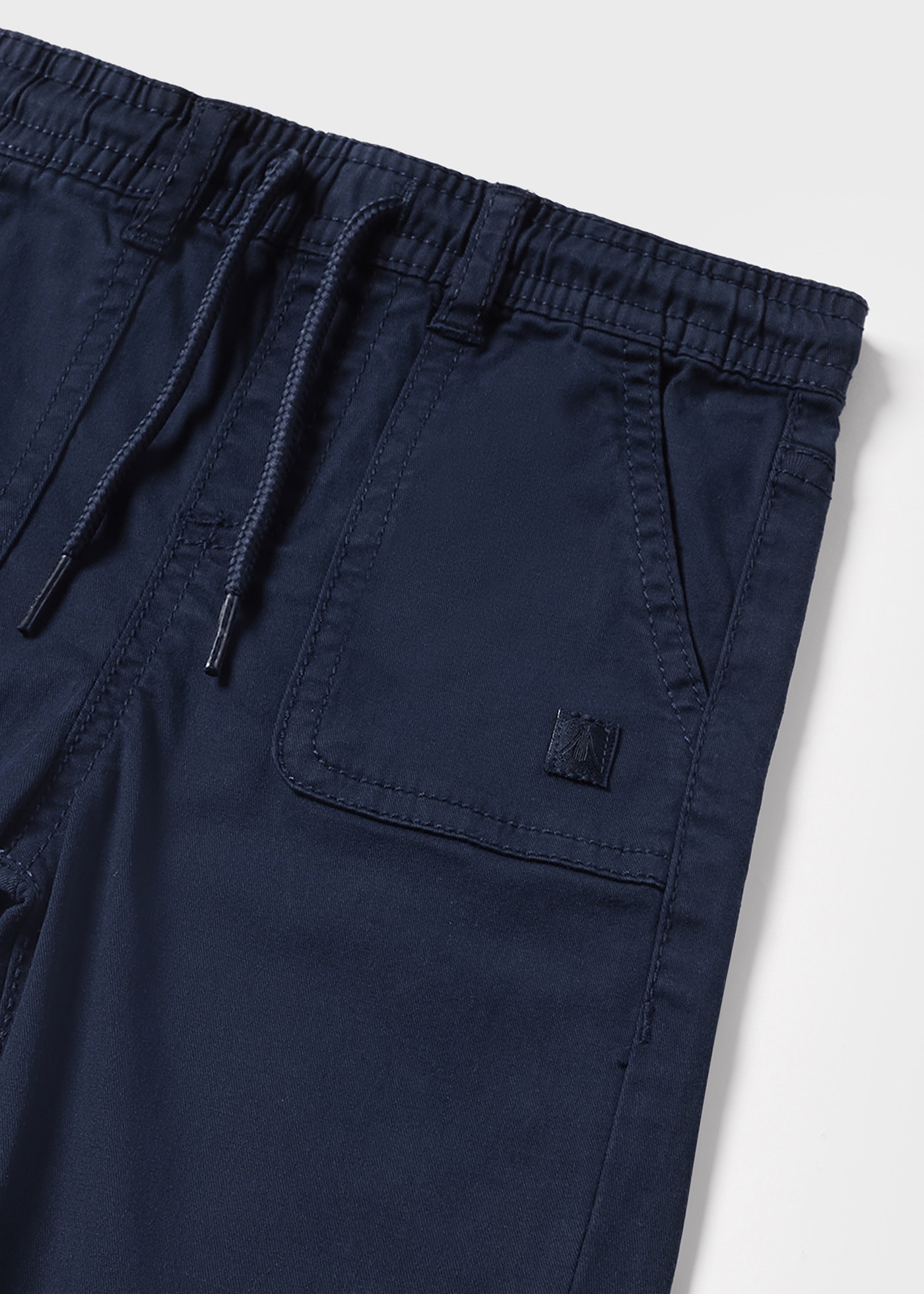 Calça de moletom infantil de algodão