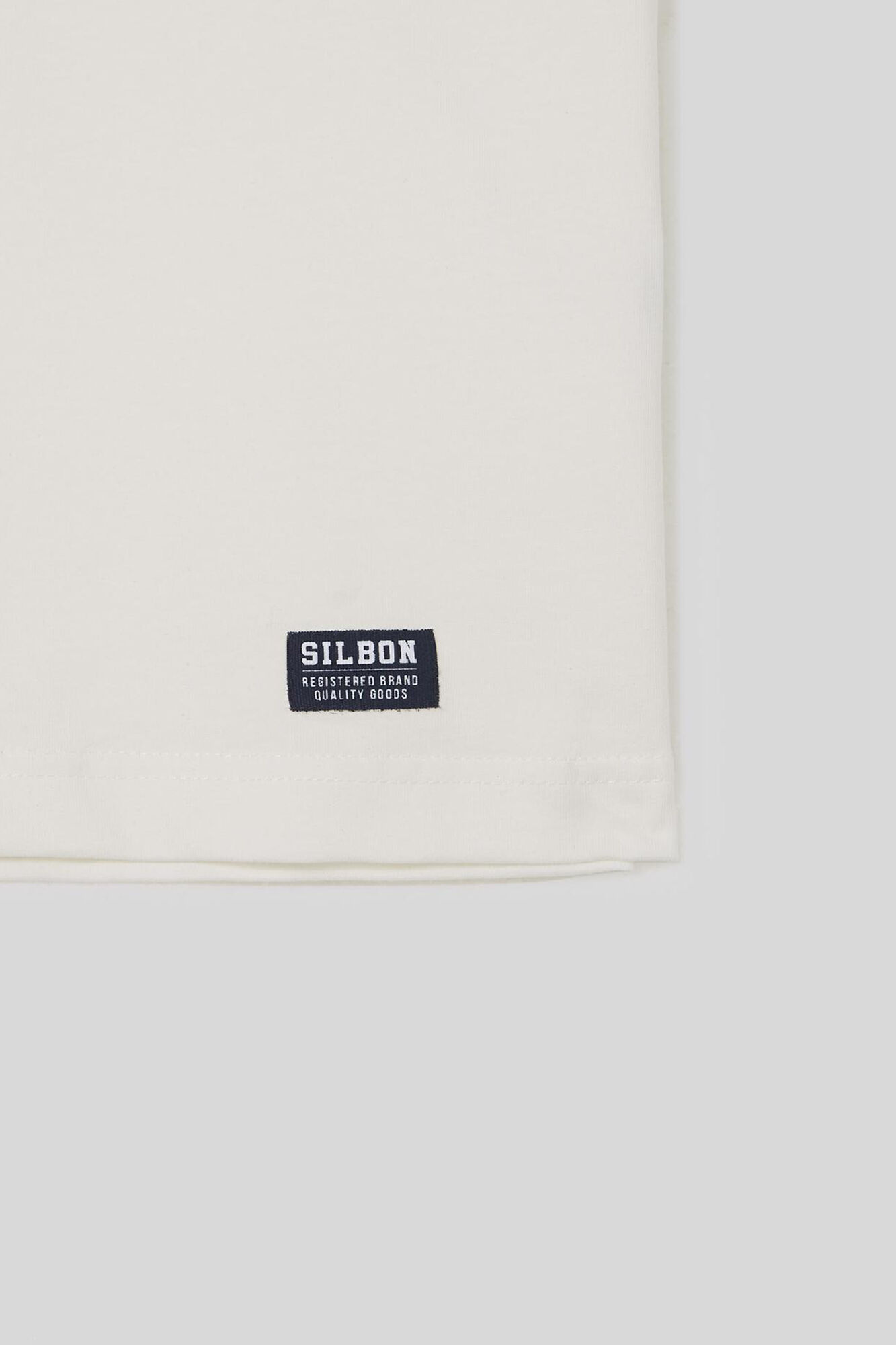 Camiseta branca corporativa com estampa de raquete de tênis - Branca