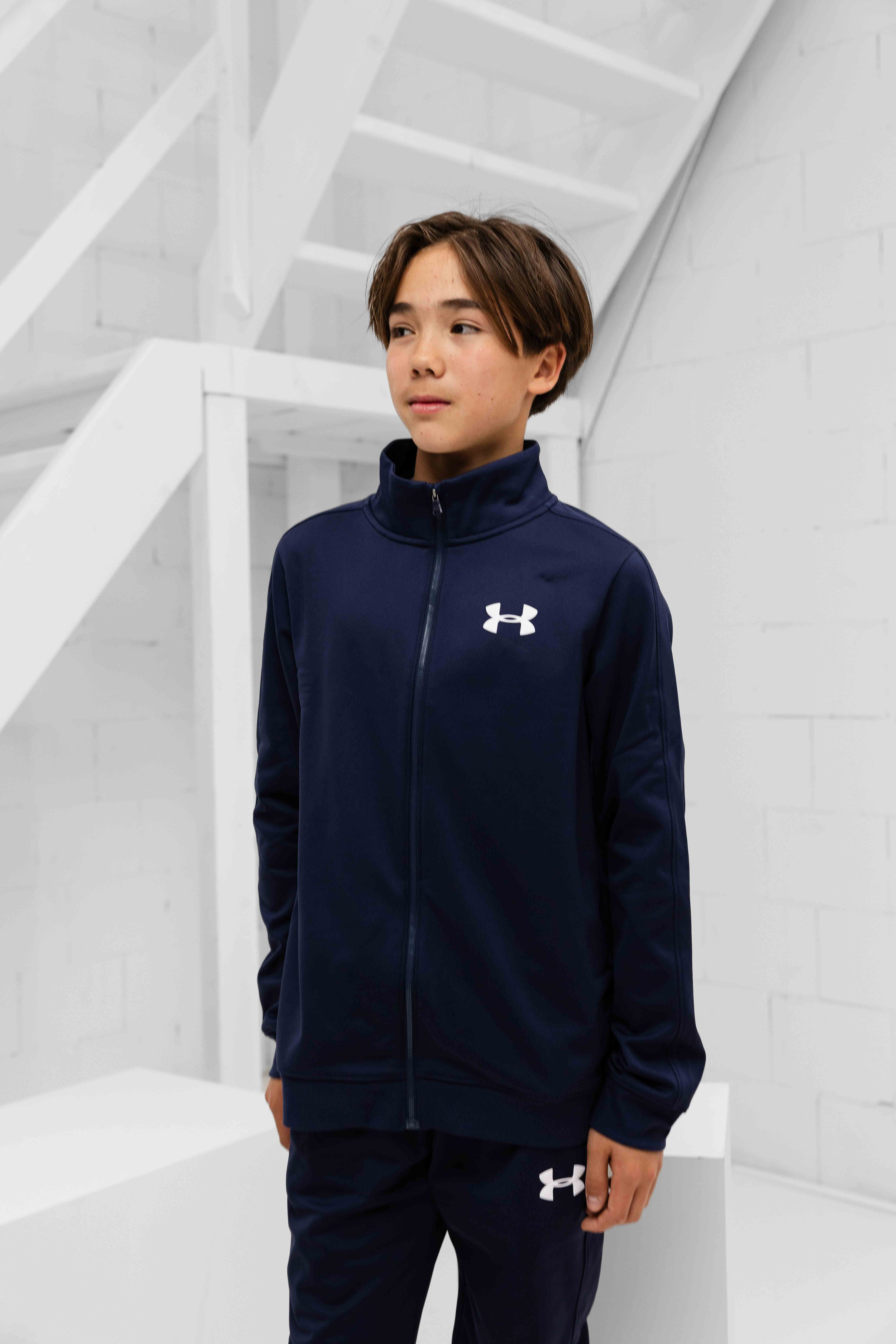 Under Armour Rival Knit Trainingspak Kids Navy