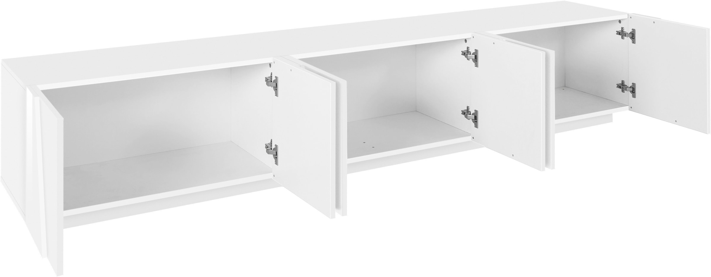 INOSIGN Lowboard »PING, TV-Board, TV-Band, TV-Kommode« mit 6 Türen, Breite 243,8 cm