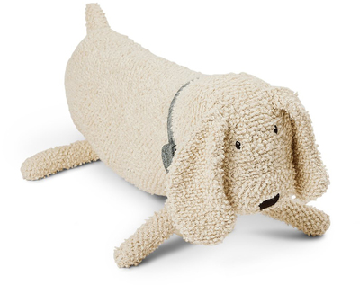 Smallstuff Kosedyr Hund Bouclé, Off-white