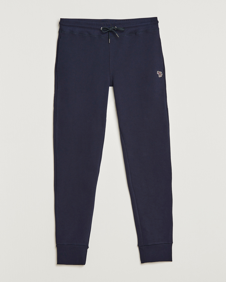 PS Paul Smith Zebra Organic Cotton Sweatpants Navy