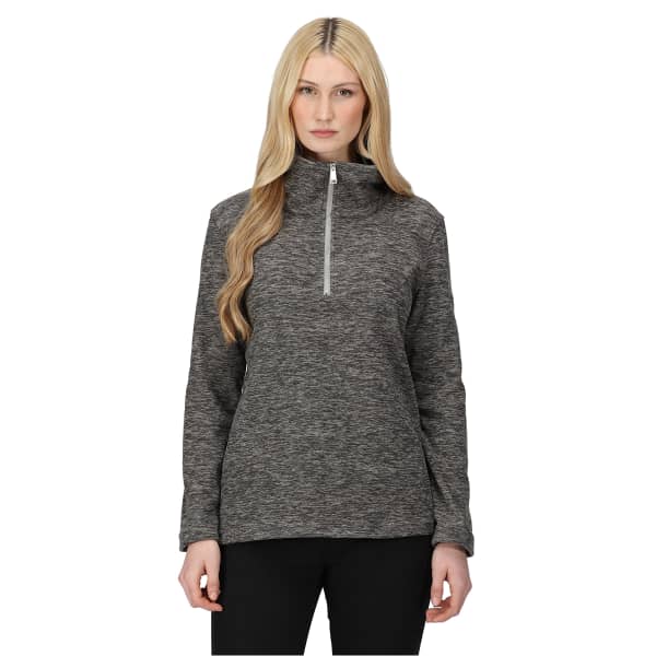 Sweat polaire randonnée REGATTA W KIZMITT HALF ZIP STORMGREYMRL