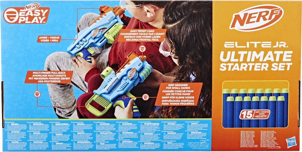 NERF ELITE - JUNIOR ULTIMATE STARTER SET