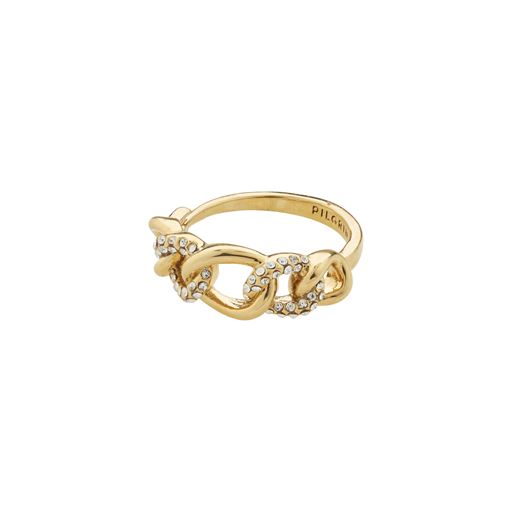 Pilgrim Wrenley Recycled Ring, Gold Plated
