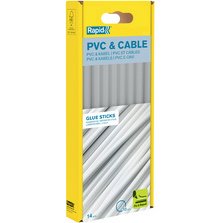 Rapid Bâton de colle PVC & câbles, diamètre: 12 mm, court