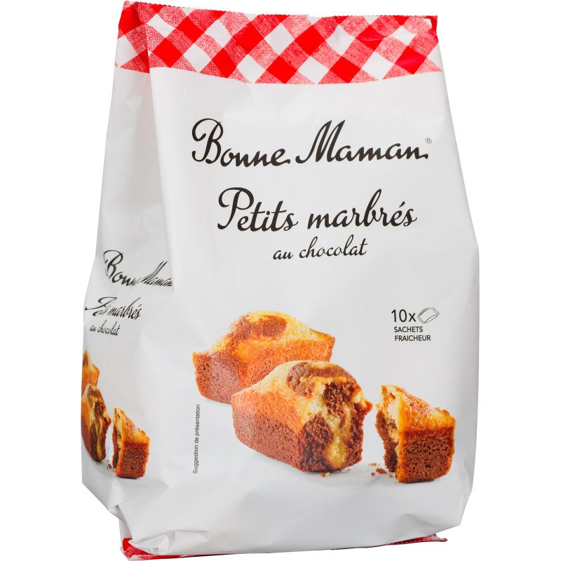 Petits marbrés au chocolat Bonne Maman - Sachet 300 g