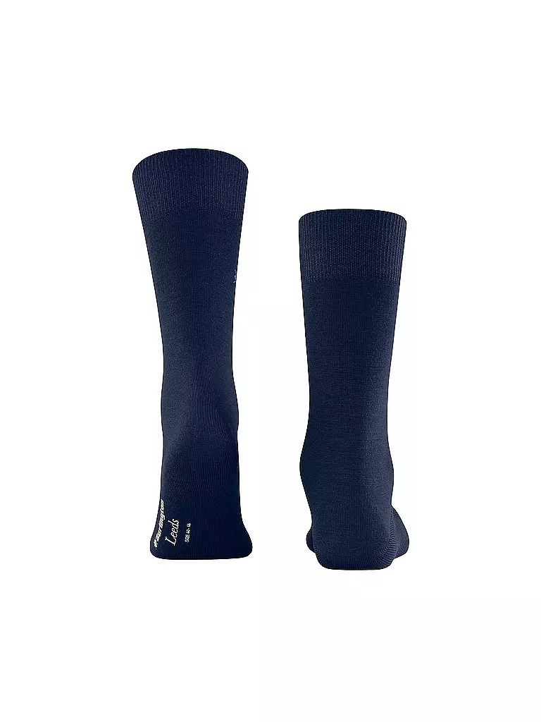 BURLINGTON Herren Socken LEEDS 40-46 royal blau