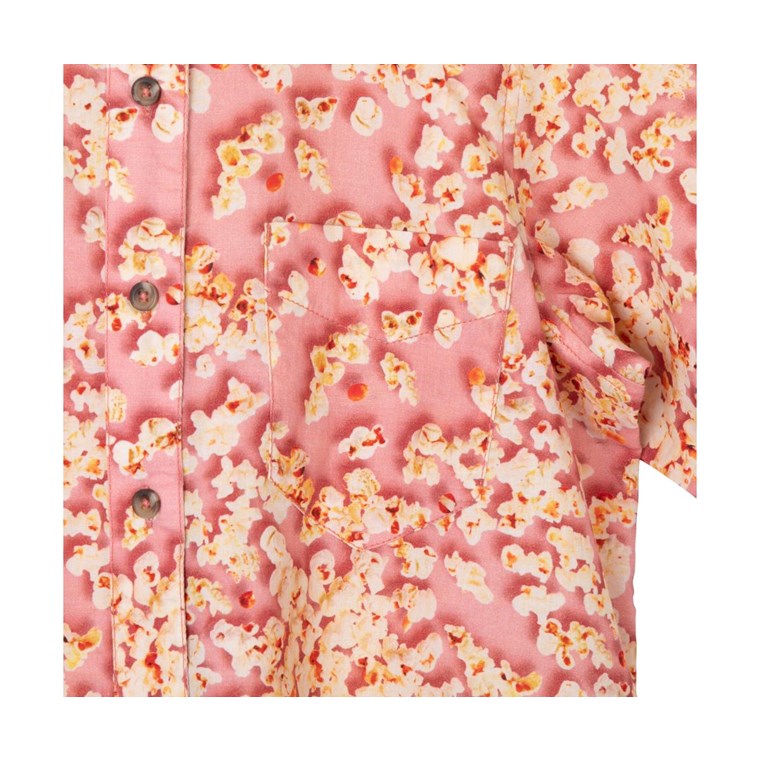 KAVU Girl Party T-Shirt Women Pretty In Popcorn
