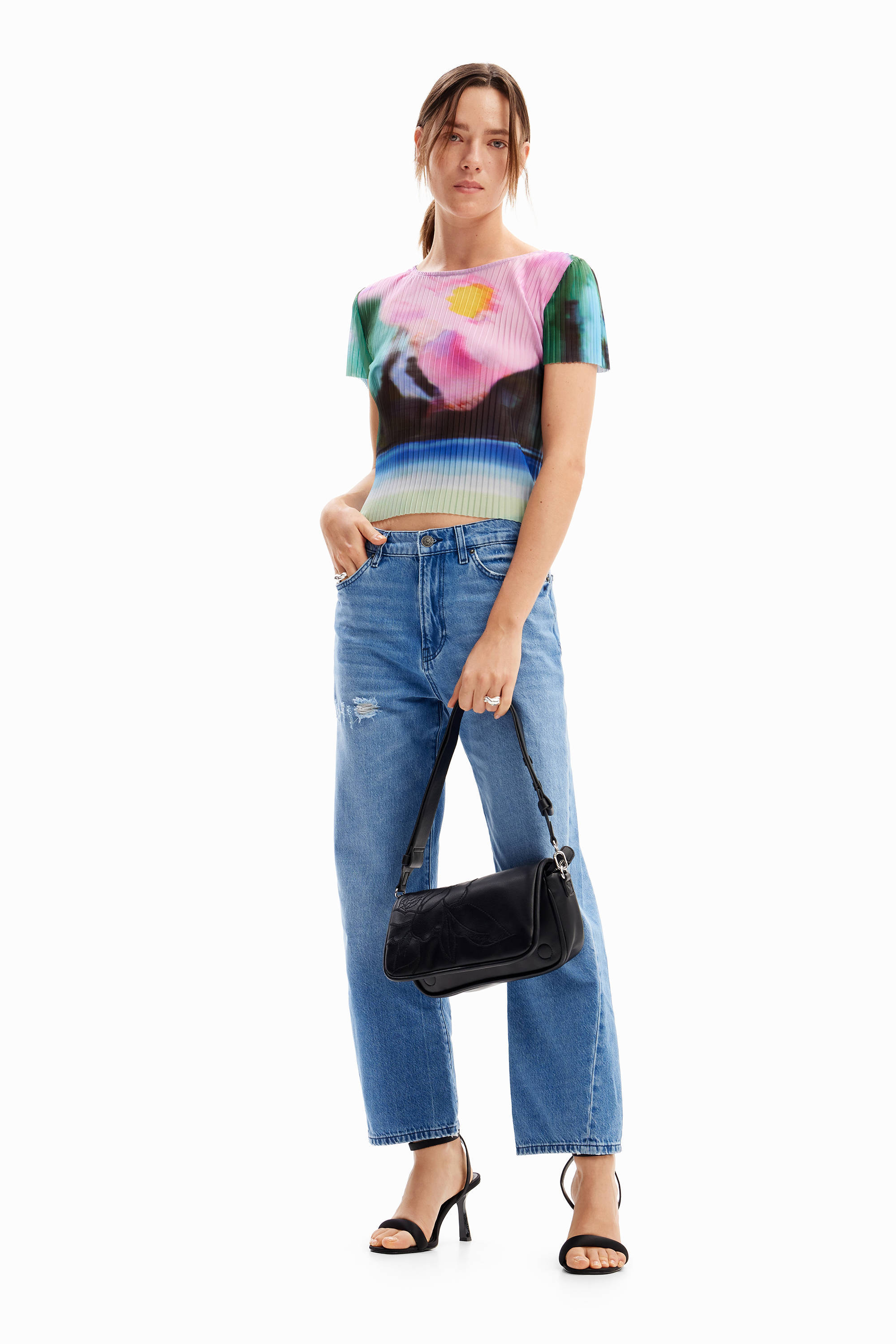 Desigual schoudertas zwart