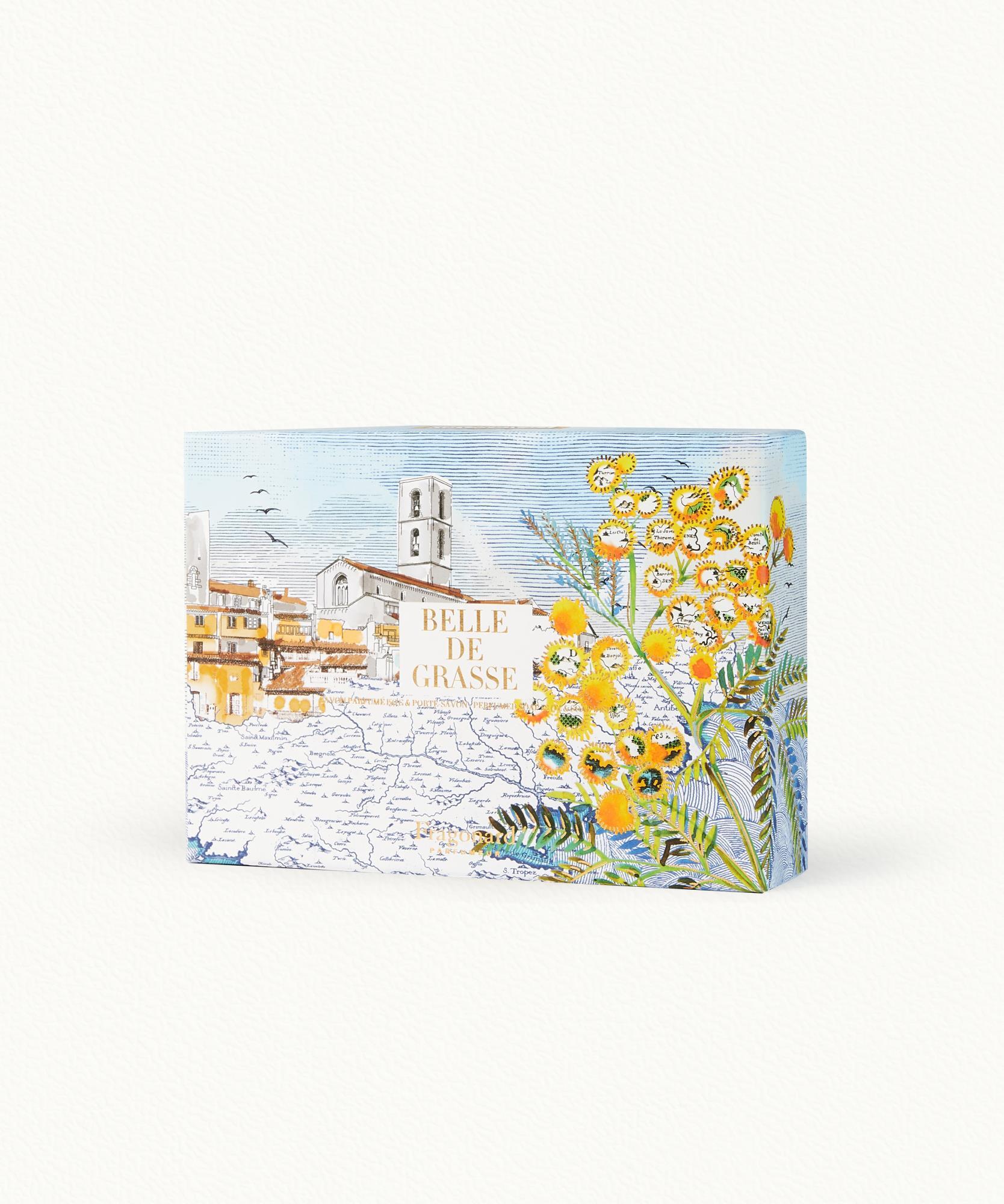 Belle de Grasse  Savon & porte savon - 150g / 10 x 14.5 cm