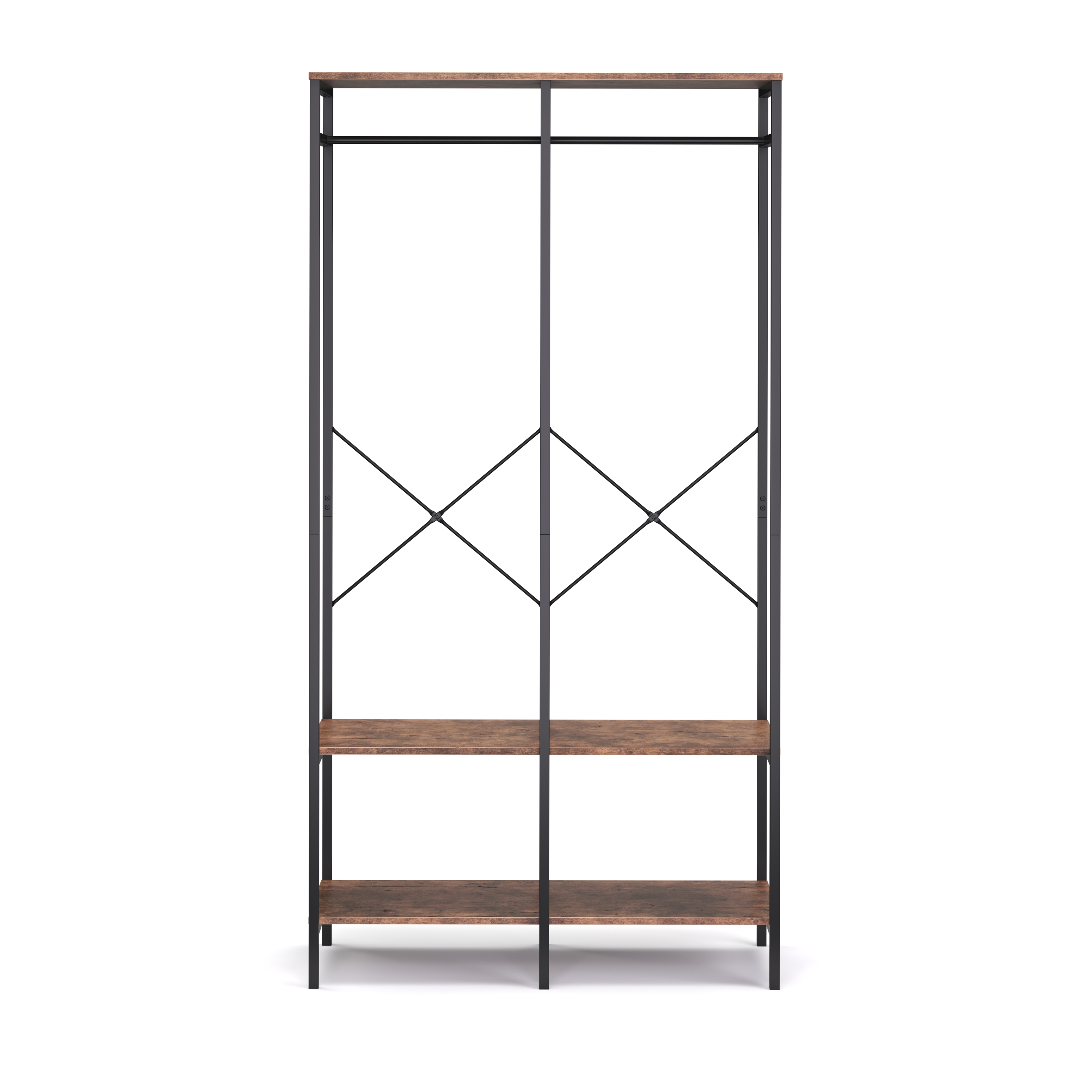 Garderobe Kleiderständer Vintage BONITA 95 x 180 cm