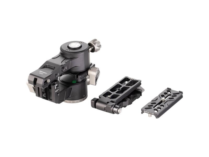 Benro Stativ TTOR35CLVGH2F Tortoise Gimbal Kit Kompaktes, leichtes Reisestativ mit hoher Tragfähigkeit und bemerkenswerter Stabilität