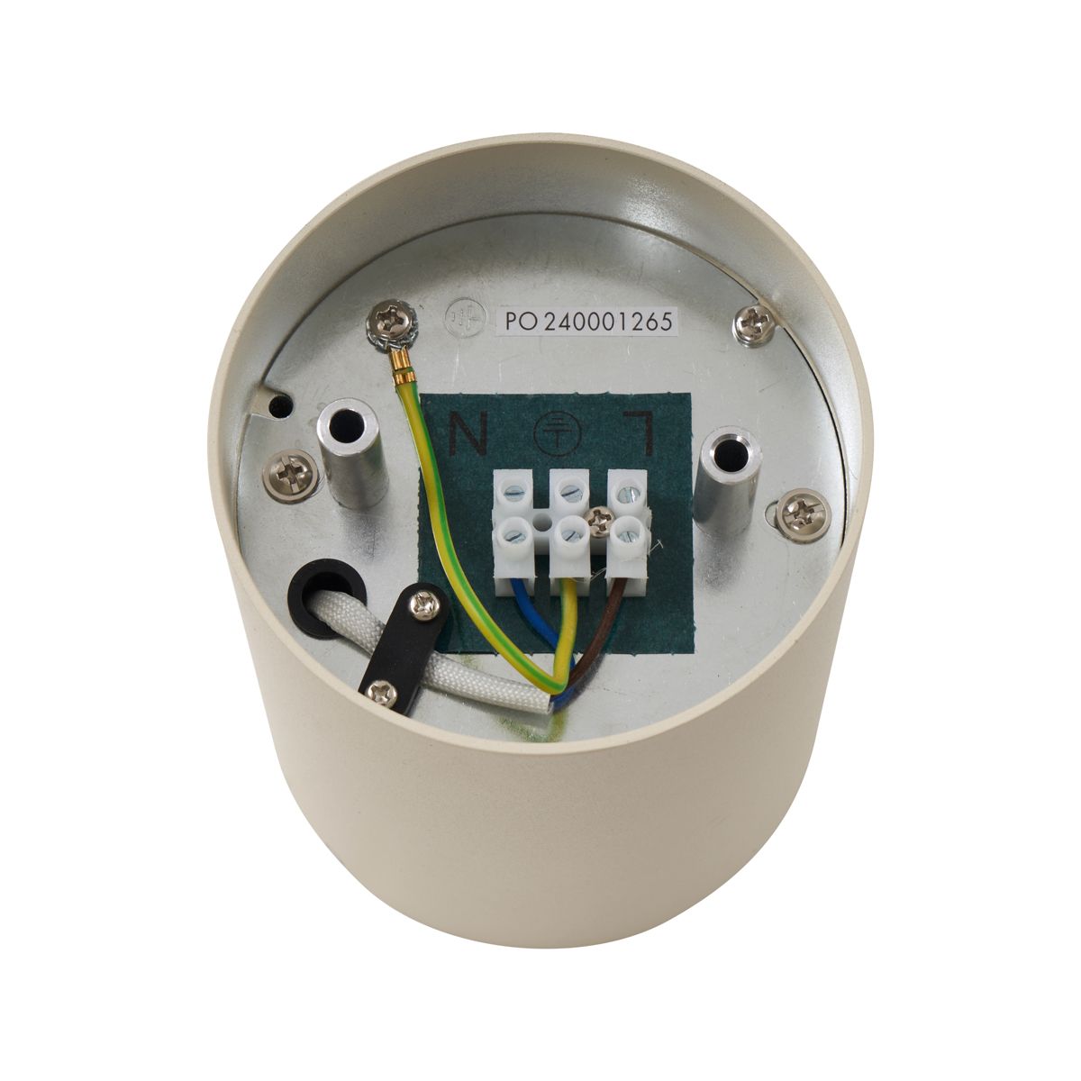 Moderne opbouwspot beige GU10 50mm rond - Deep