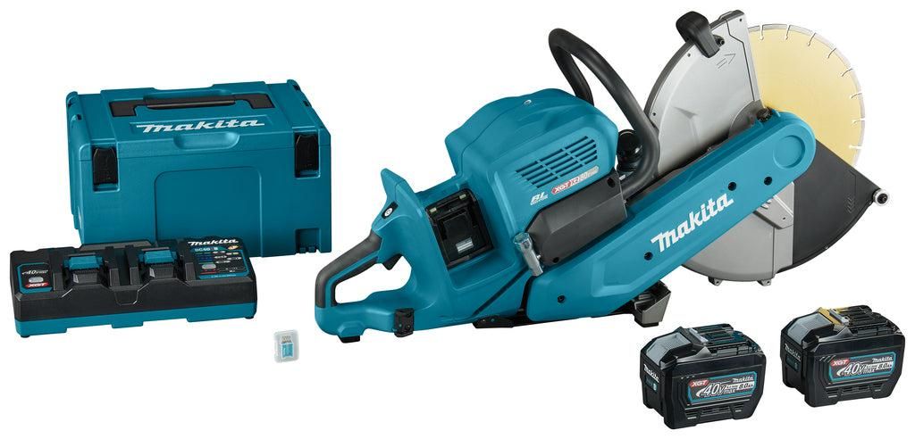 Makita CE002GL204X Accu Doorslijper 355mm 2 x AWS XGT 40V Max 8.0Ah (2st.)