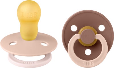 BIBS Studio Colour Fusion Smokk 2-Pakk Str 3, Blush Woodchuck mix