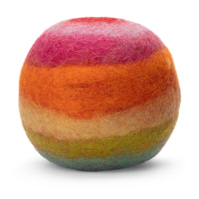 Filzball, Regenbogen