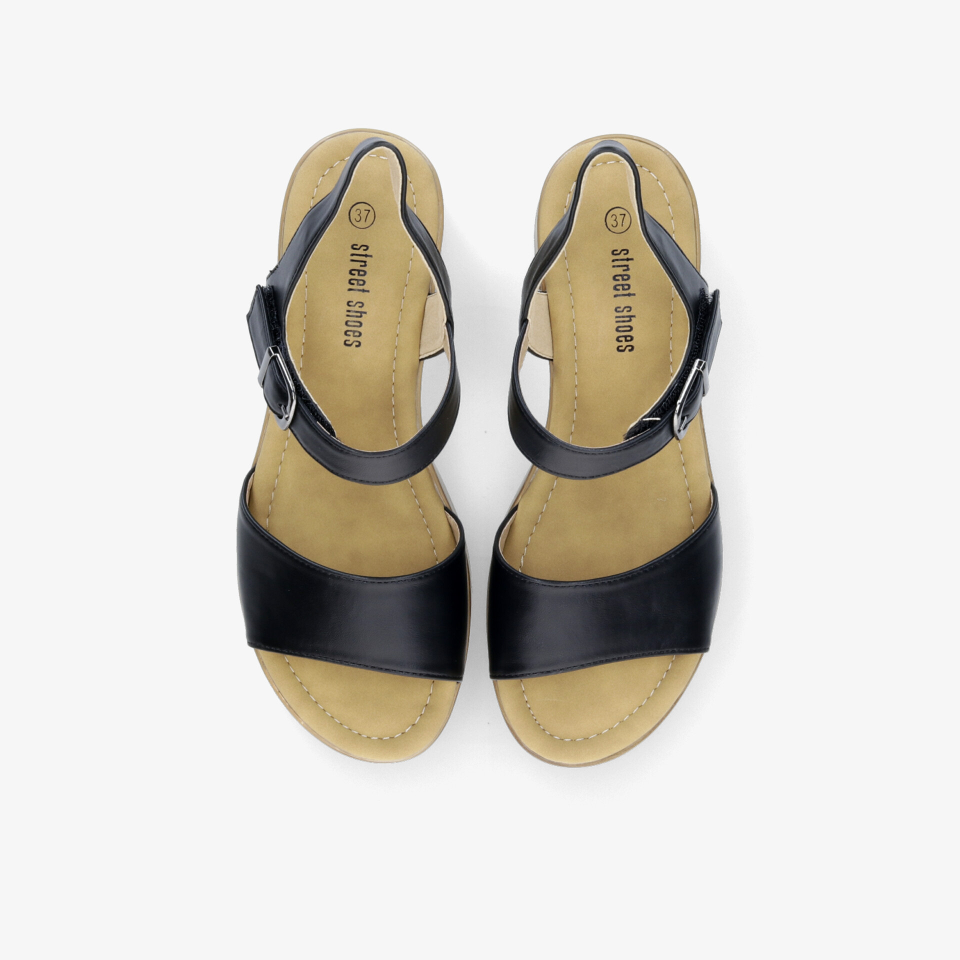street shoes Damen Sandalen schwarz