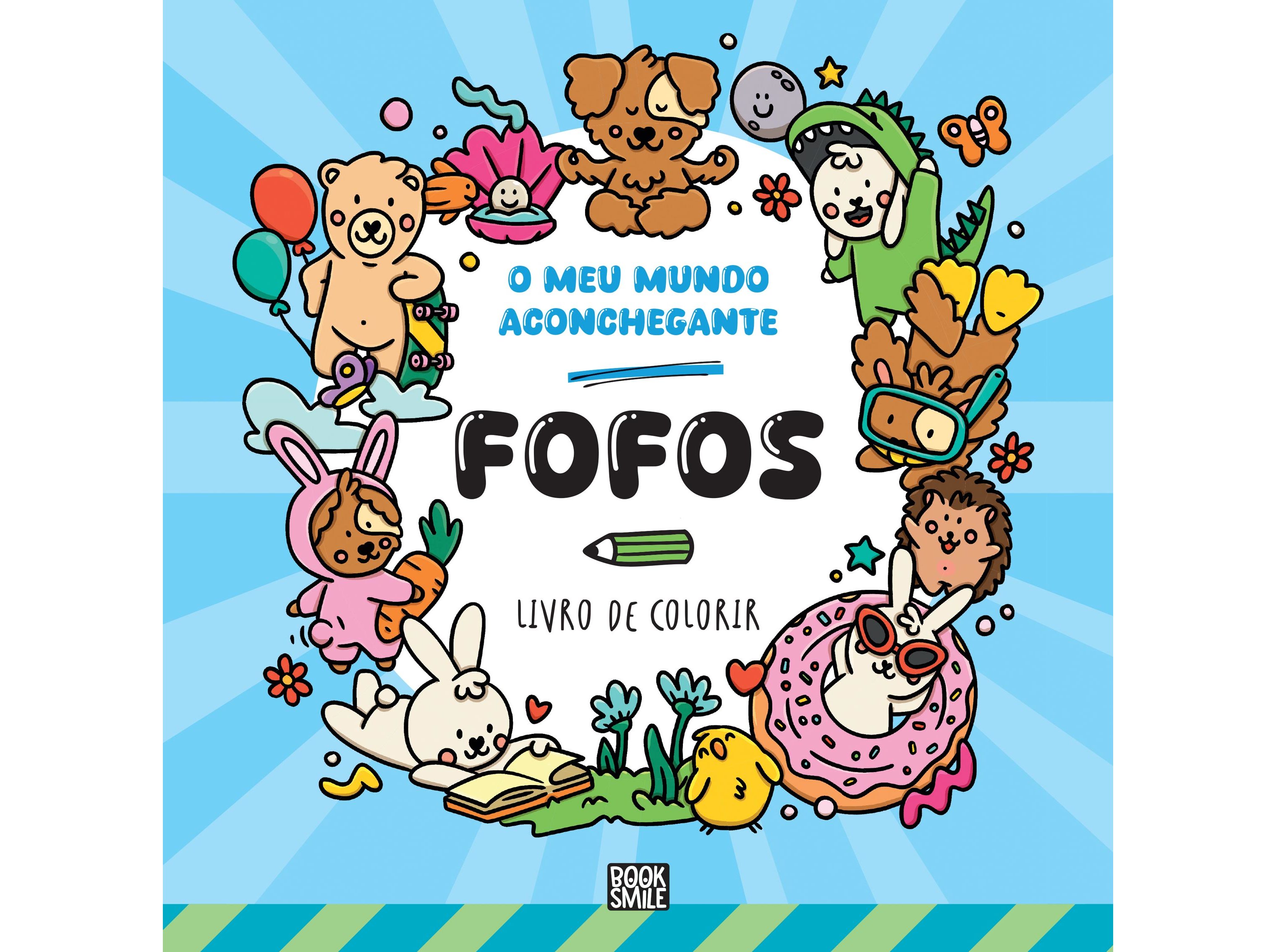 LIVRO O MEU MUNDO ACONCHEGANTE FOFOS