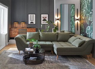 Sideboard JOHNSON 175 x 77 x 40 cm in Braun/Grau