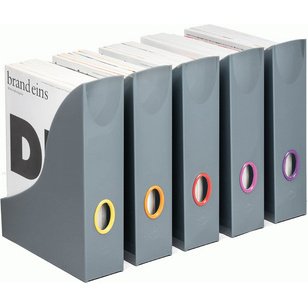 Porte-revues Durable Varicolor® dos 7,3 cm gris