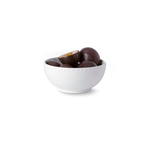 Royal Copenhagen Hvid Halvblonde Skål, Ø15 cm