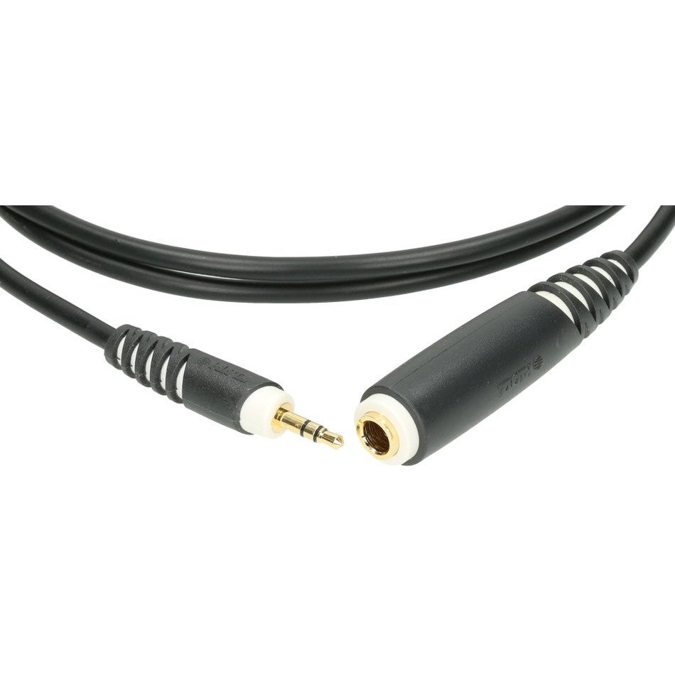 Klotz AS-EX30300 verlengkabel hoofdtelefoon 3.5mm - 6.35mm verguld 3 m