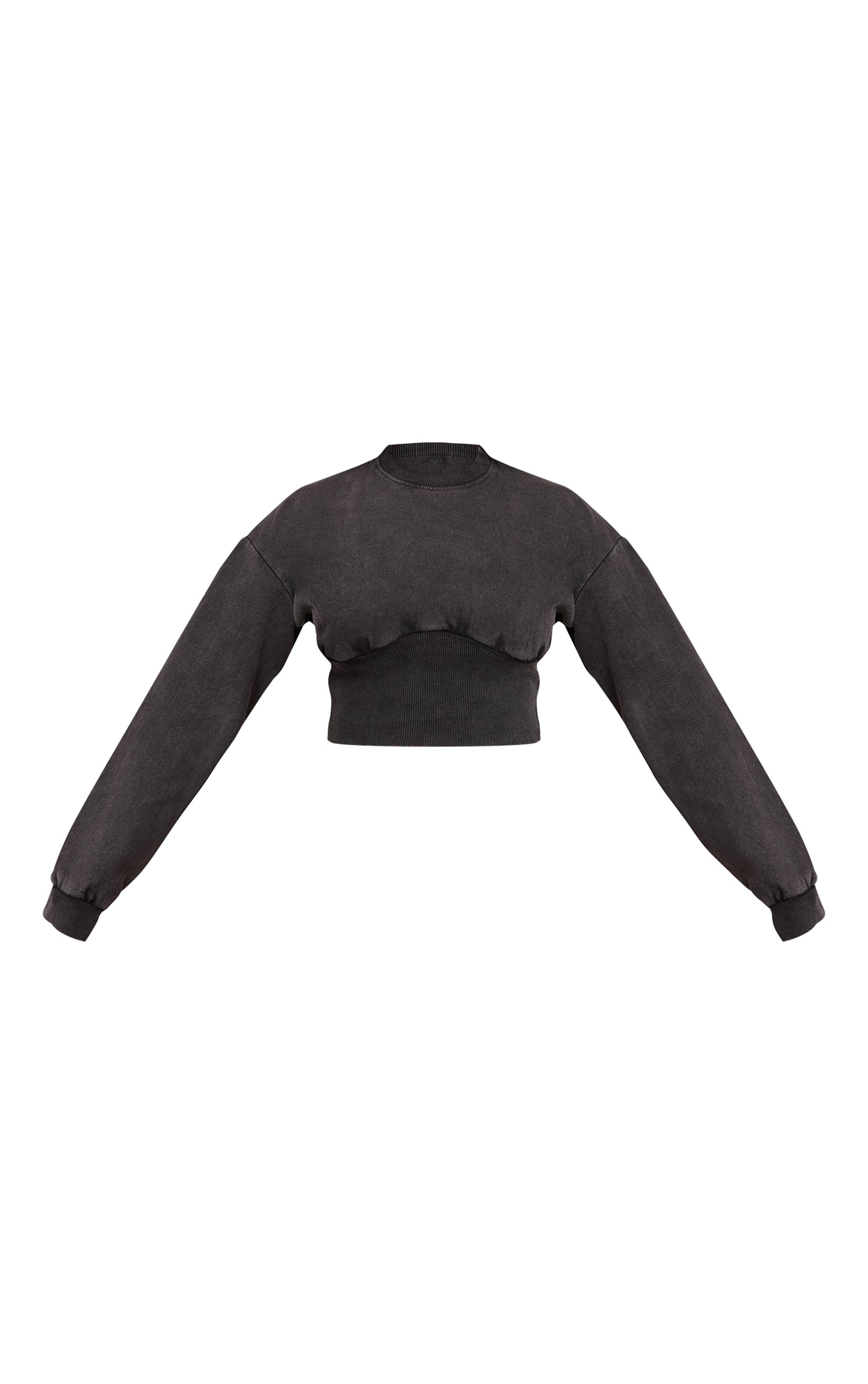 Charbon Sweatshirt Shape Taille Cintrée