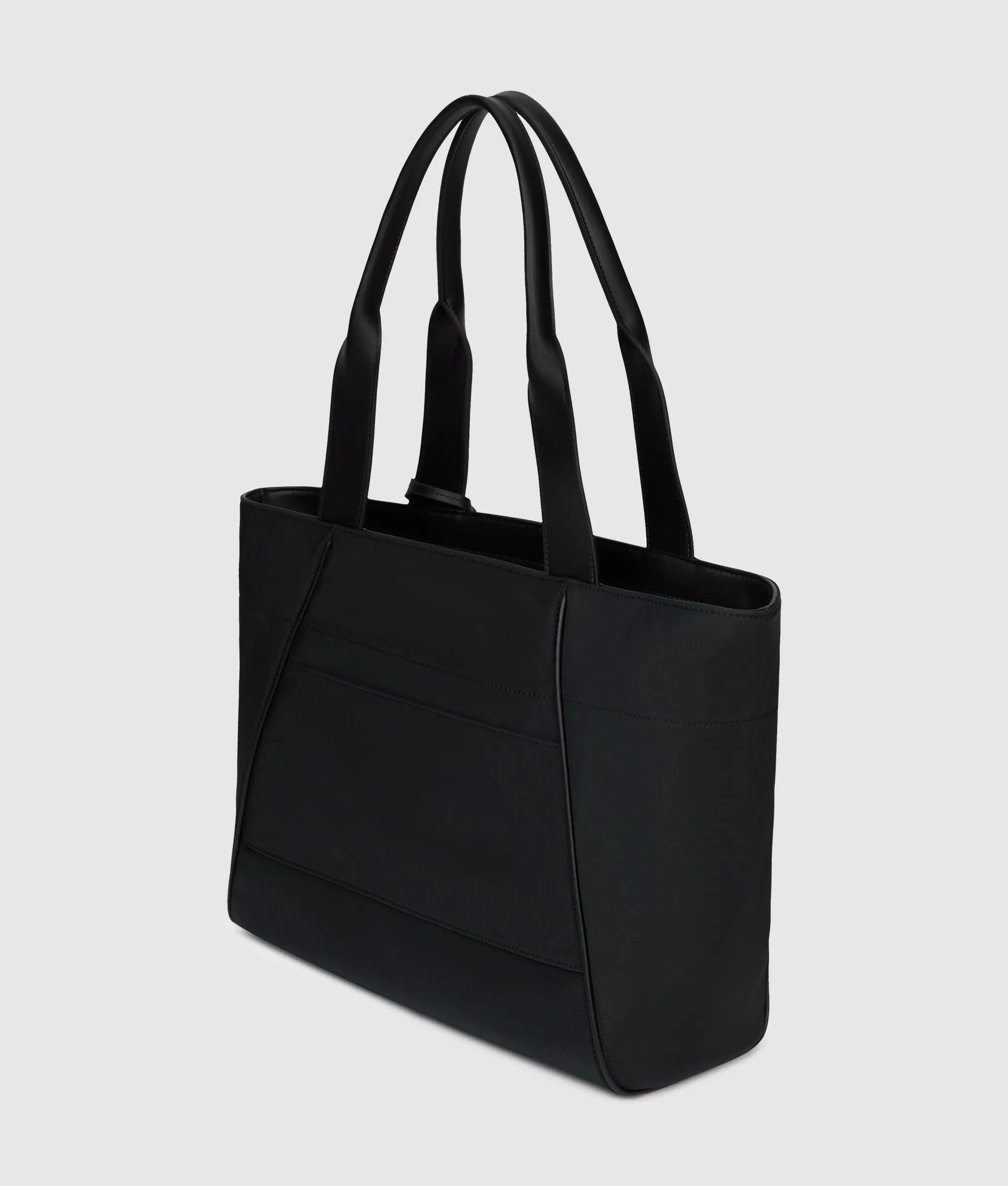 Ikon Nylon draagtas met grote tag