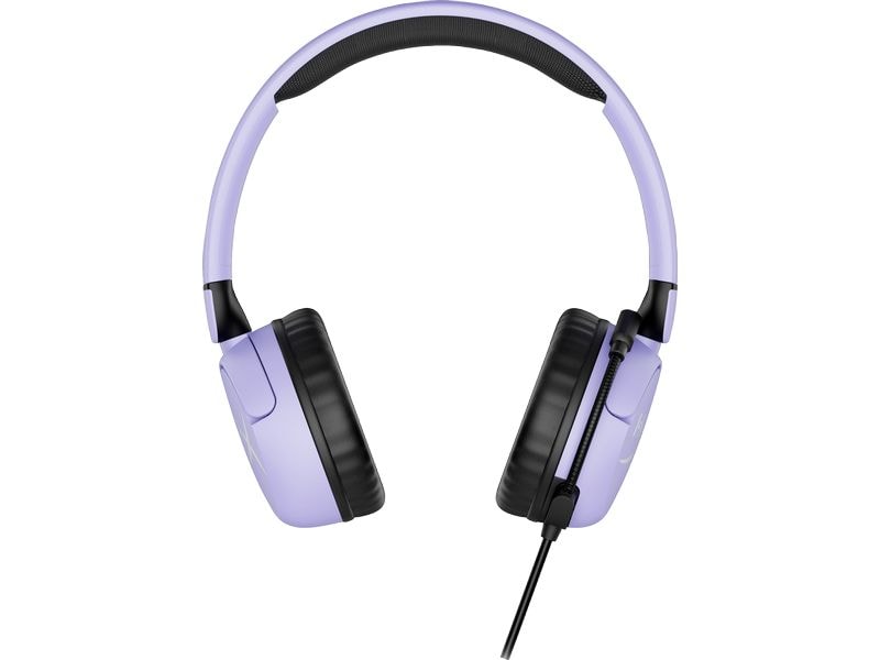 HyperX Headset Cloud Mini Lavendel/Schwarz Komfortables Kinder-Gaming-Headset für PC und Spielkonsolen
