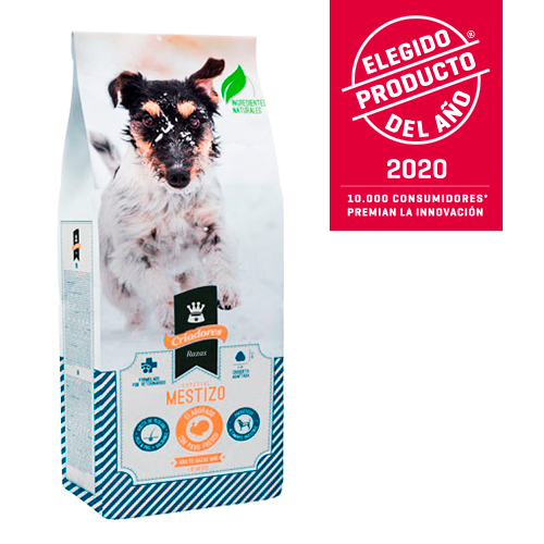 Ração de peru para cães de raça mista, ideal para criadores de cães miniatura.