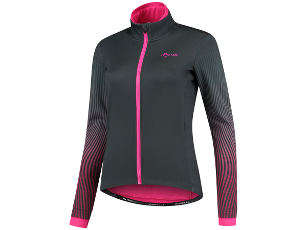 Rogelli Vivid Dame Vinterjakke, Grey/Pink