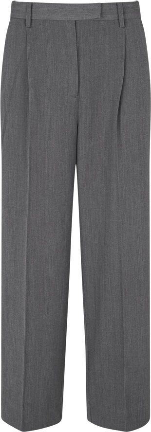 Second Female Ruban Trousers Dark grey melange