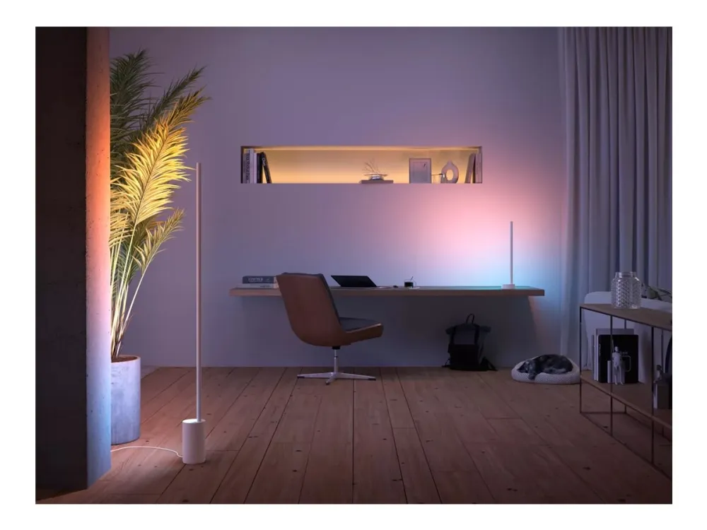 Philips Hue White and Color Ambiance Signe gradient - Bordlampe - Hvid