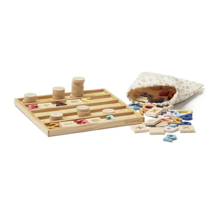 Kid's Concept Jeu de chiffres en bois